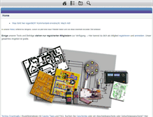 Tablet Screenshot of ds-electronics.de